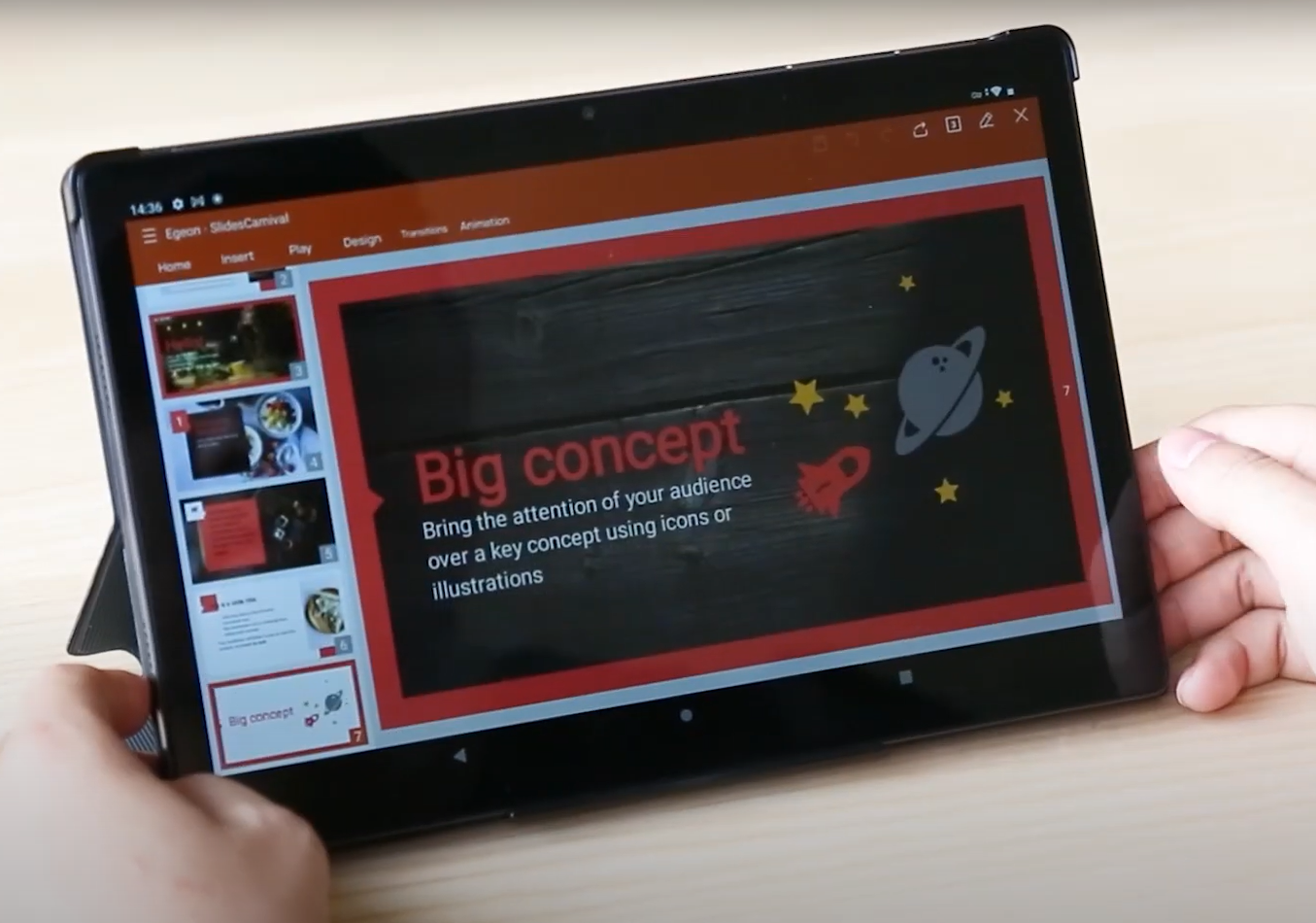Hipad XPro Usage Scenario